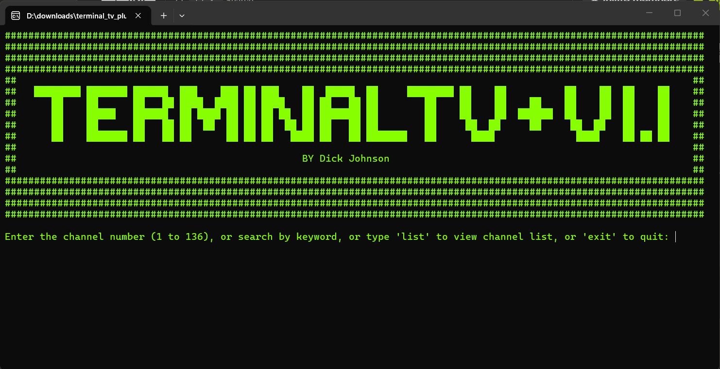 Terminal TV +